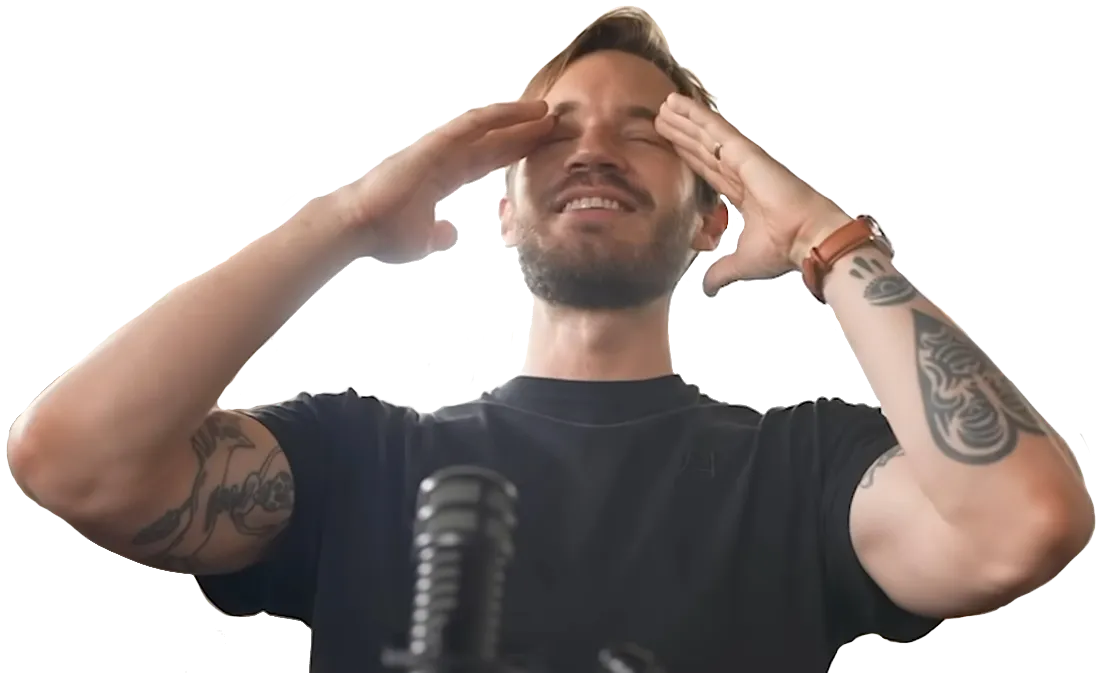 PewDiePie revelation moment